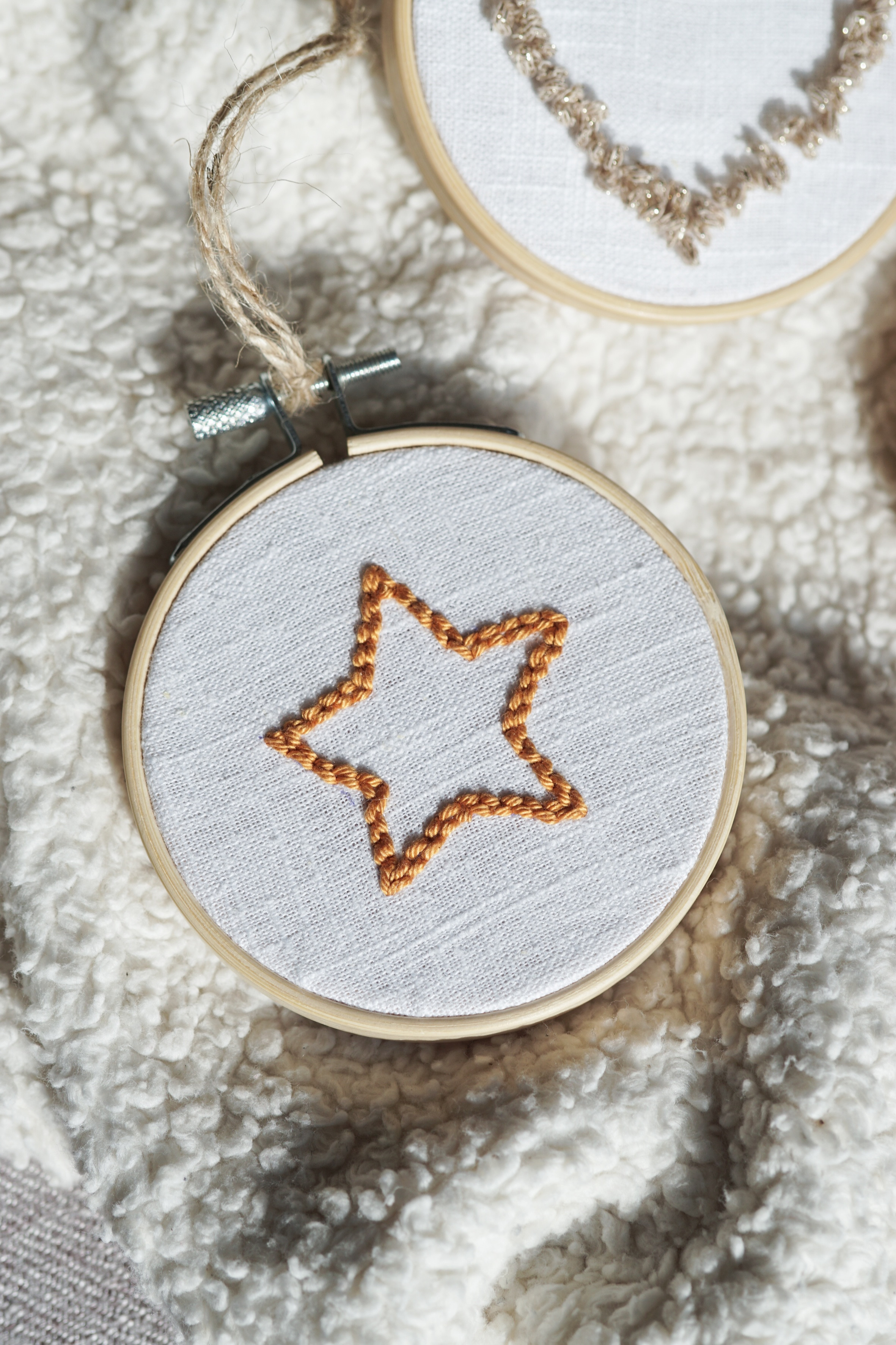 Punch Needle Kerstboomhanger Workshop @Libelle Winterfair - 14/11 om 10u15 - Foto