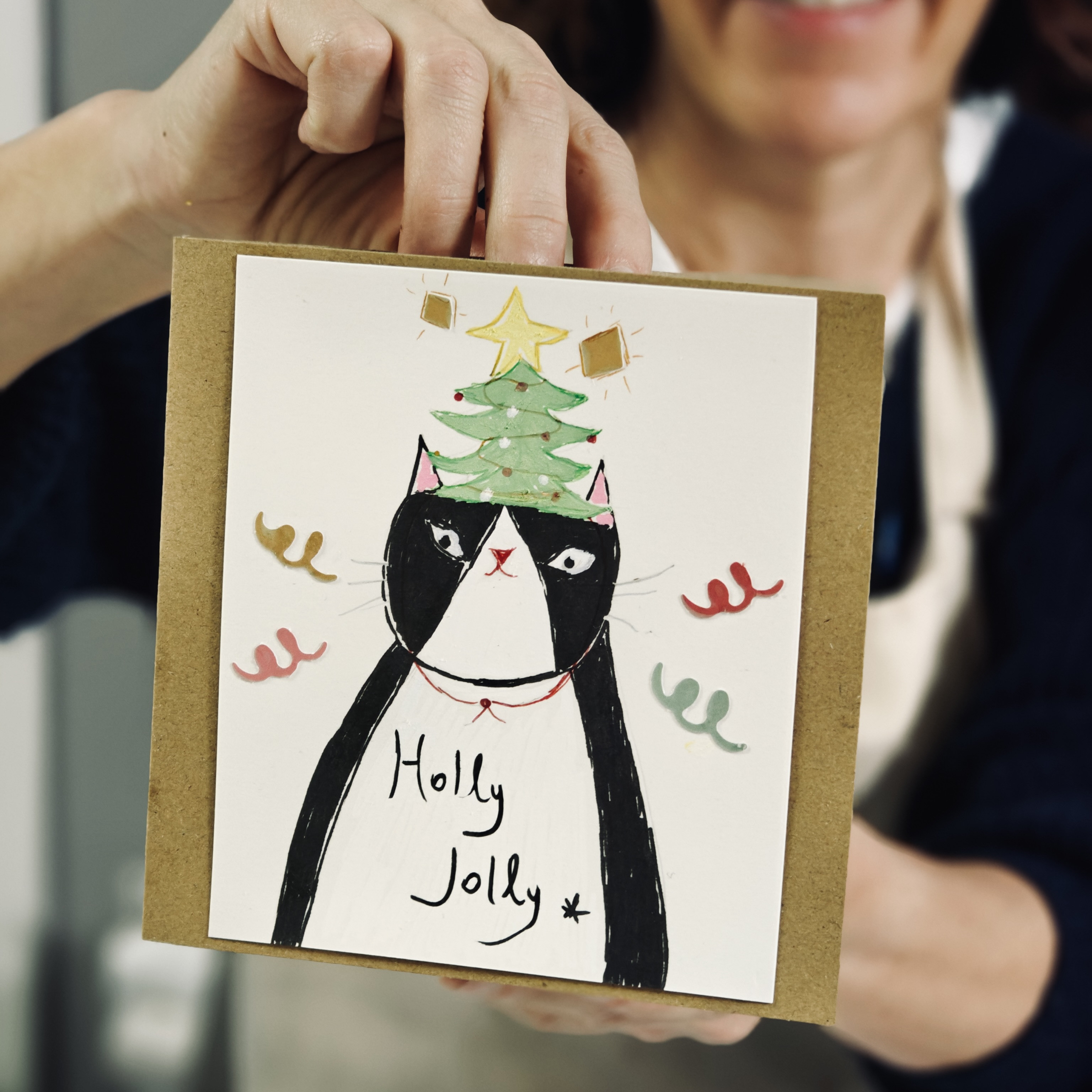 Kerstkaartjes met Collage & Illustratie @Libelle Winterfair - 13/11 om 10u15 - Foto