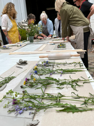 Botanische tegels workshop
