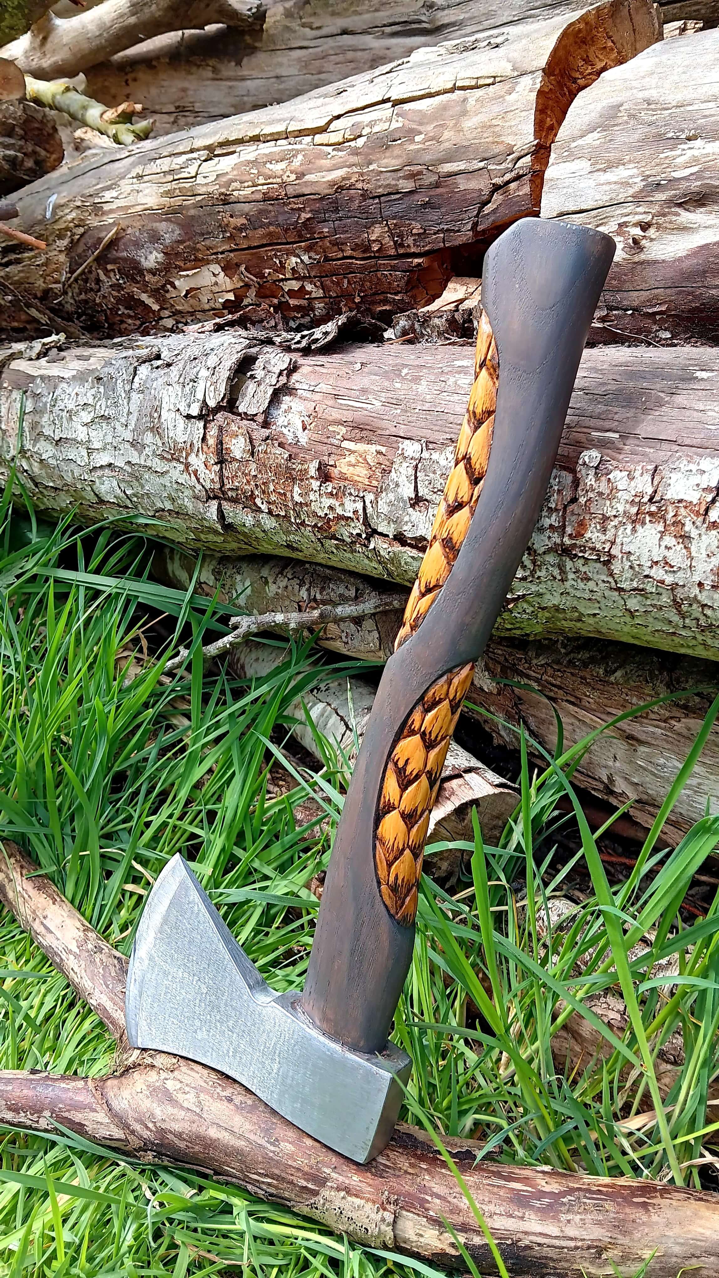 Houtsnijden - Viking Bijl Workshop voor beginners - Foto