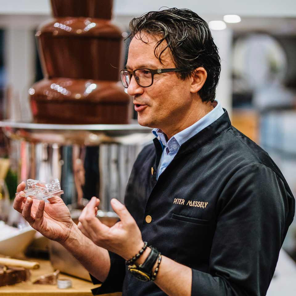 Workshop Chocolade: Chocolade funbuilding - Foto