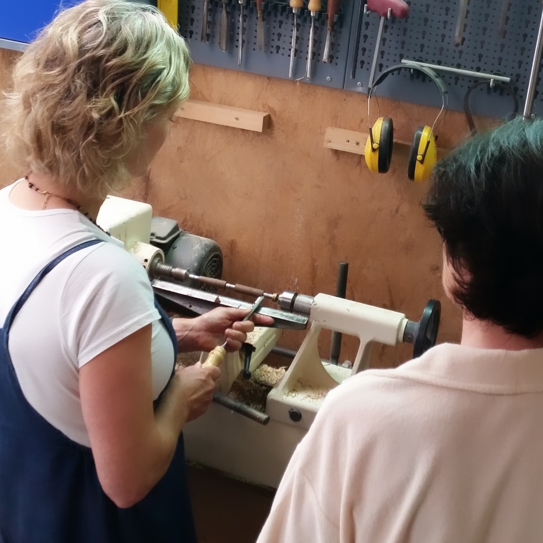 Houtdraaien voor beginners - workshop - Foto