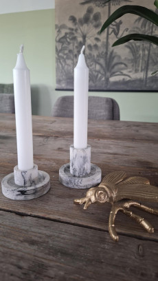 Workshop kandelaar in marmertechniek @Libelle Winterfair - 16/11 om 10u15