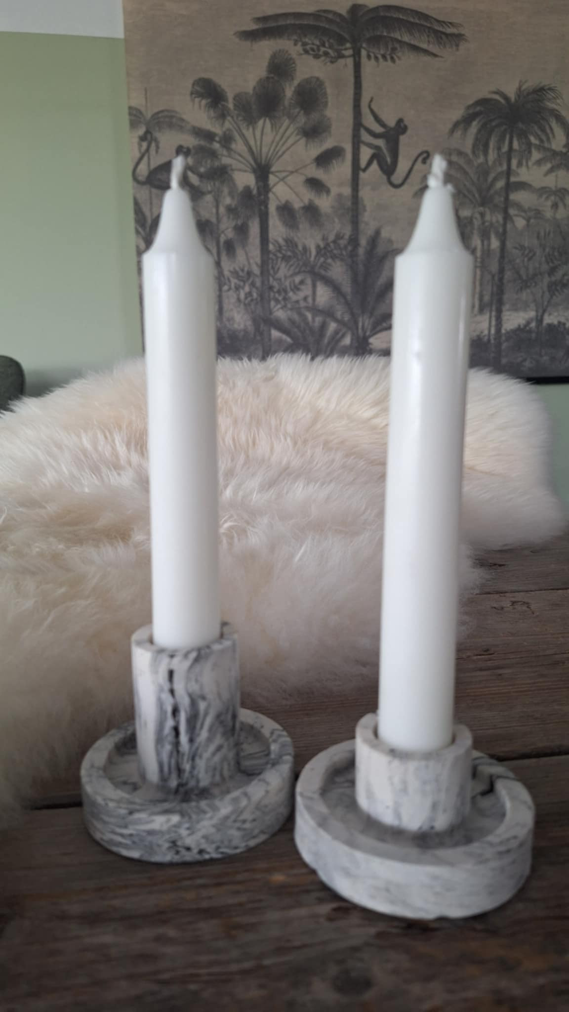 Workshop kandelaar in marmertechniek @Libelle Winterfair - 16/11 om 10u15 - Foto