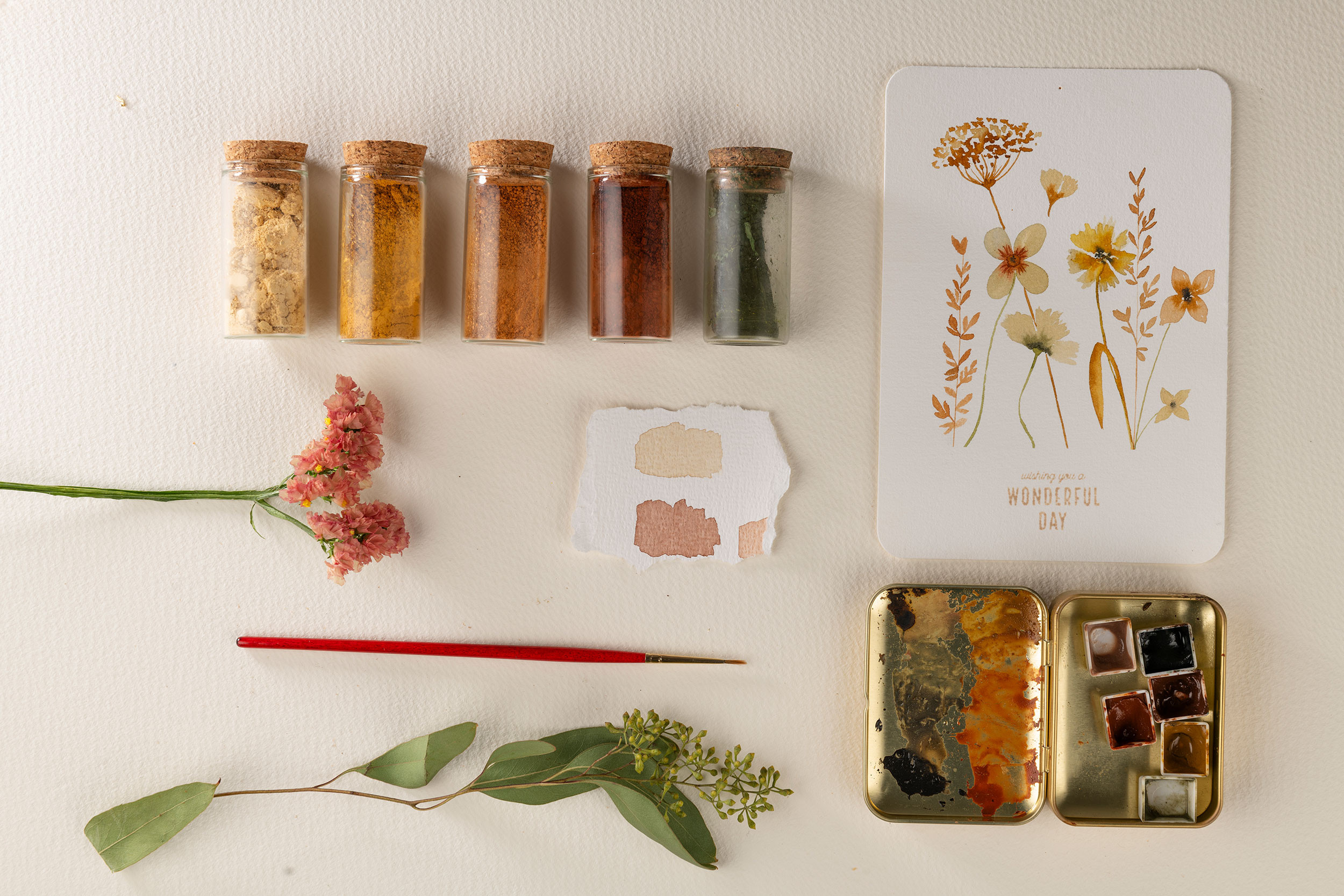 Workshop 'De herfst in Aquarel' - Foto