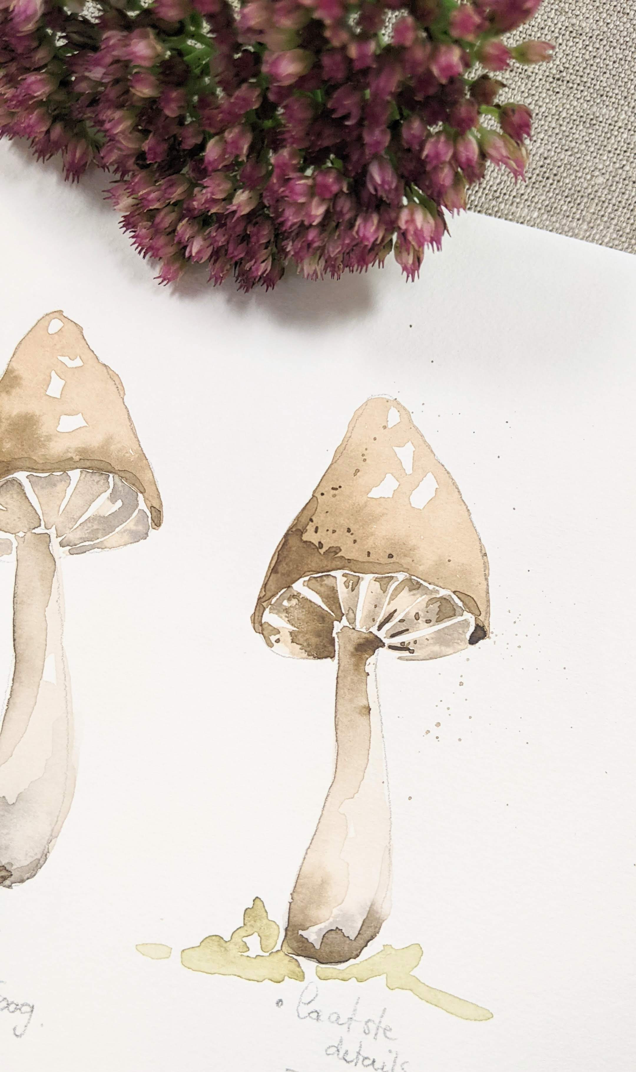 Workshop aquarel 'Herfst sprookje' schilderen - Foto