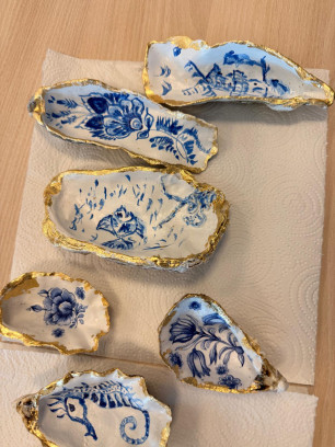 Workshop oesterschelpen beschilderen 10:30 uur: Landgoedfair