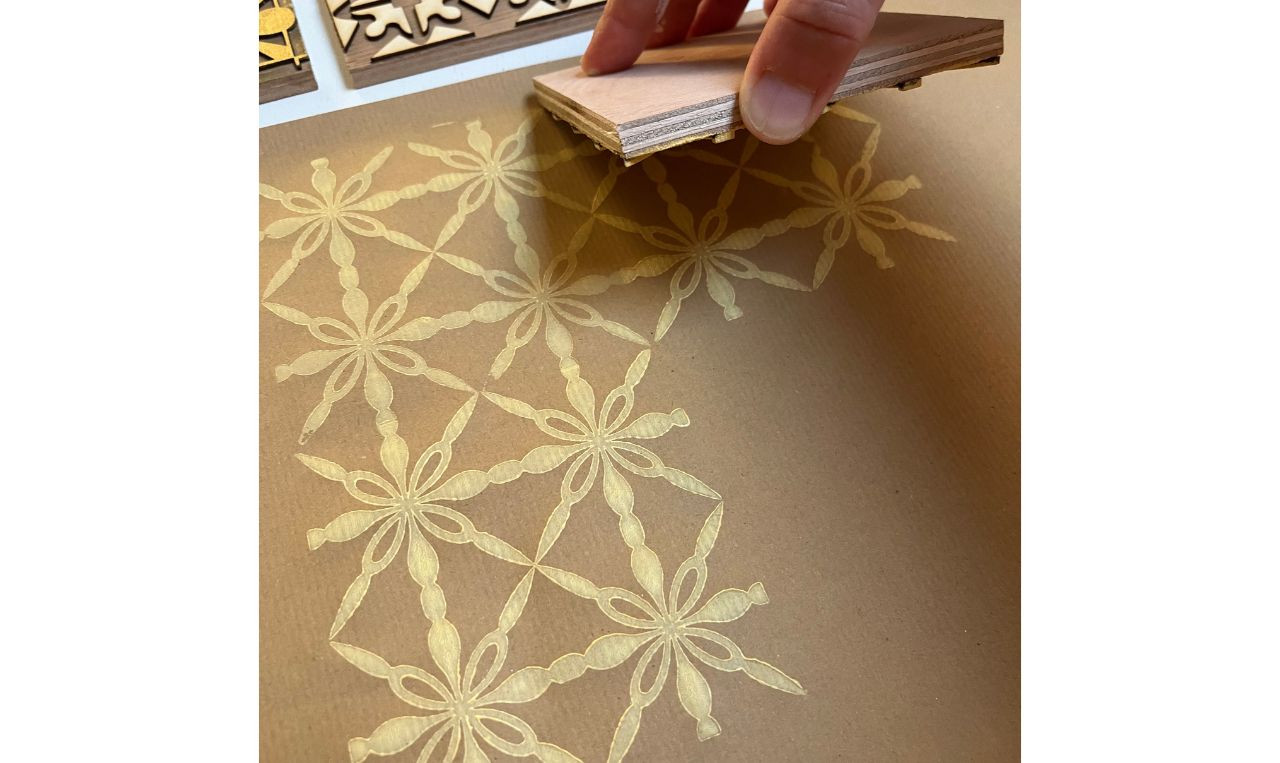 Blockprinting workshop - Foto