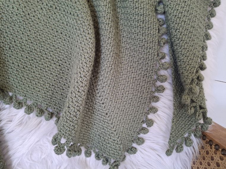 Omslagdoek haken workshop - Foto
