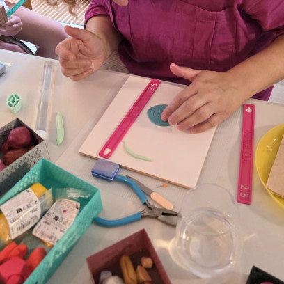 Oorbellen maken uit polymeerklei (Basis workshop)