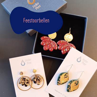 Feestelijke juwelen maken uit polymeerklei