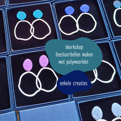 Feestelijke juwelen maken uit polymeerklei
