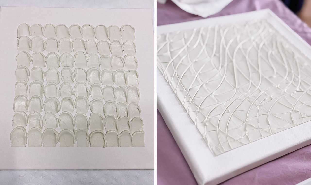 Workshop Textured Art - Foto