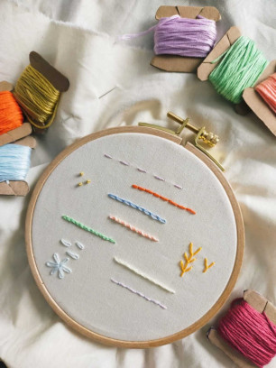 Geef je kleding nieuw leven met borduren (Mini Workshop)