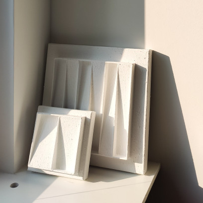 Online cursus wandsculptuur maken, basis compositie 2.