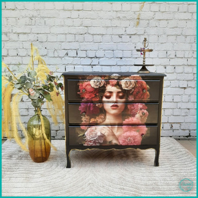 Decoupage als afwerkingstechniek - Meubel pimpen