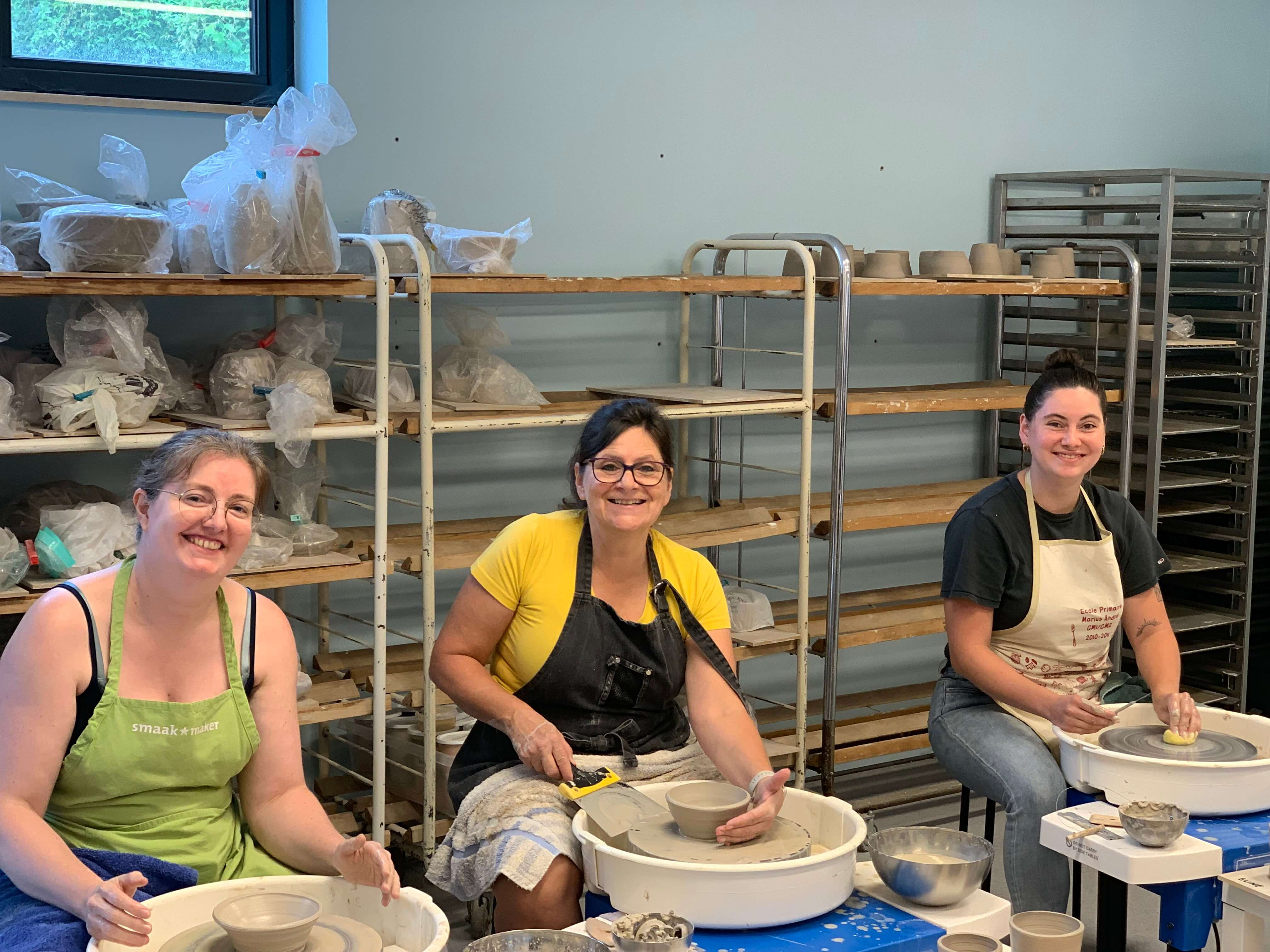 Workshop initiatie pottenbakken: eerste stappen aan de draaischijf - Foto