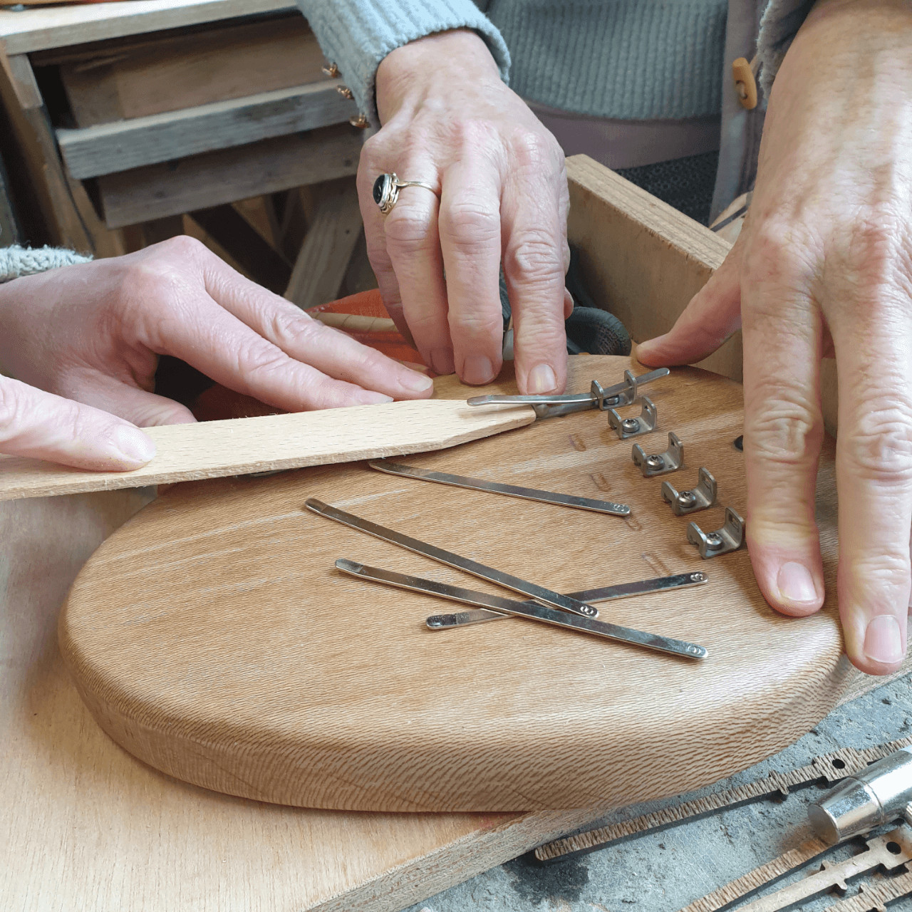 Workshop Kalimba 11 tonen - Foto
