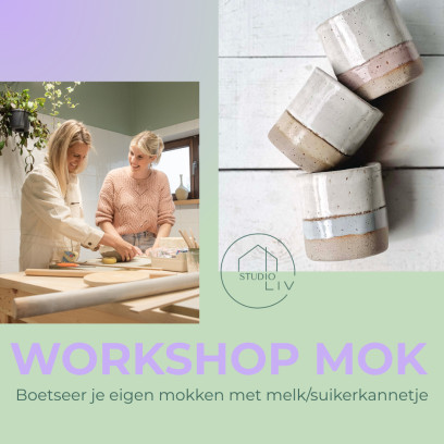 Mokken boetseren & glazuren