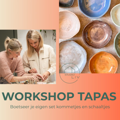 Tapasset boetseren en glazuren