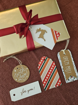 Naamkaartjes in kerstthema maken @Libelle Winterfair - 13/11 om 11u