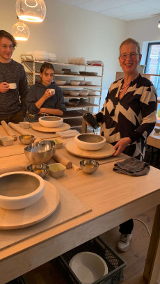 Workshop keramiek: drie kommen maken met mallen