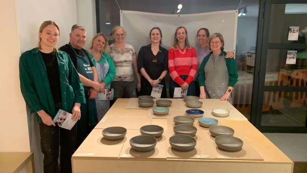 Workshop keramiek: drie kommen maken met mallen