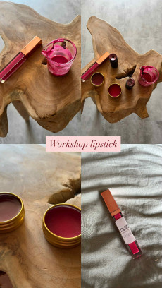 Workshop: Bereiden van een natuurlijke lipsticks en deo.
