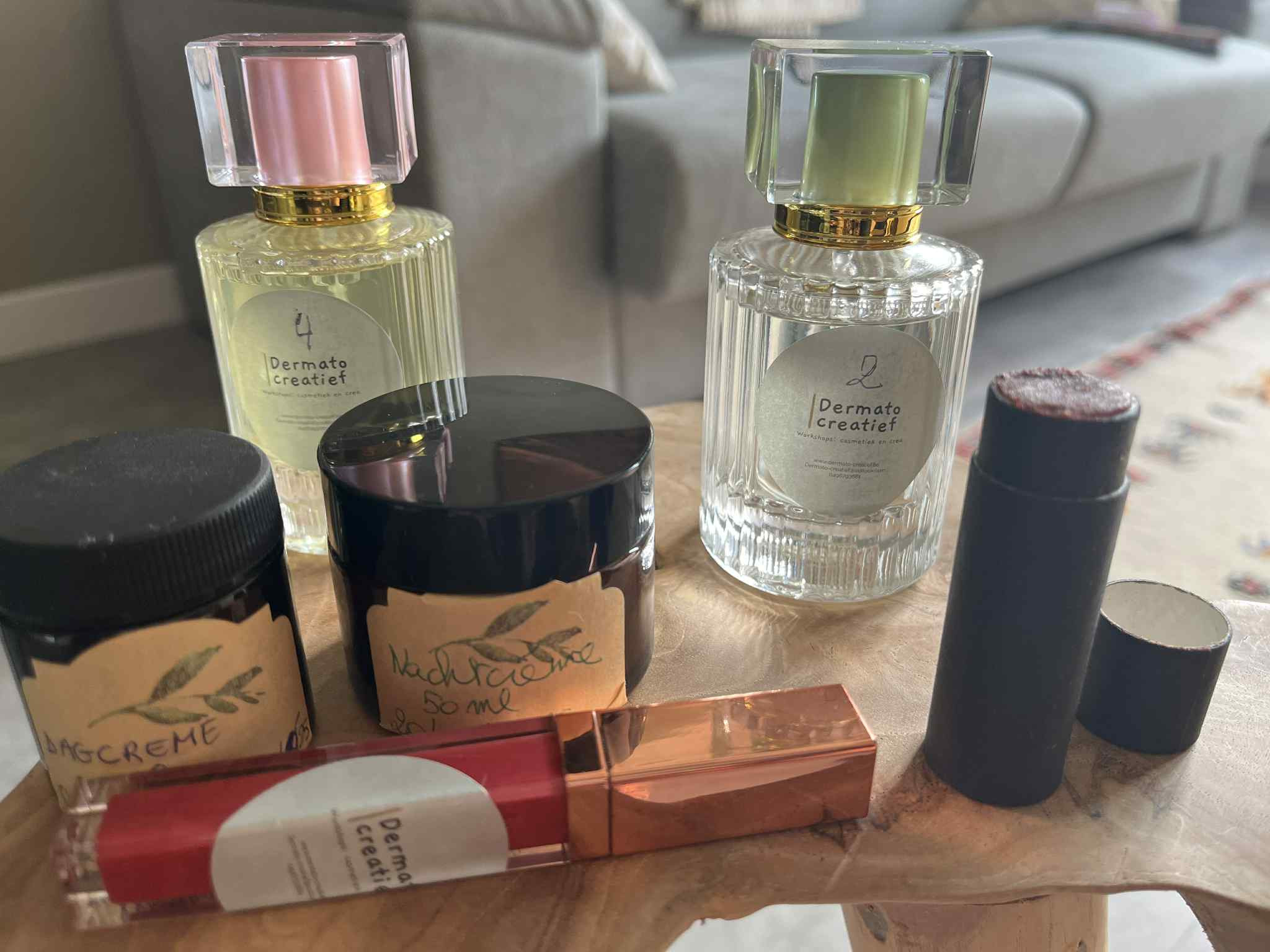 Workshop: Bereiden van een natuurlijke lipsticks en deo. - Foto