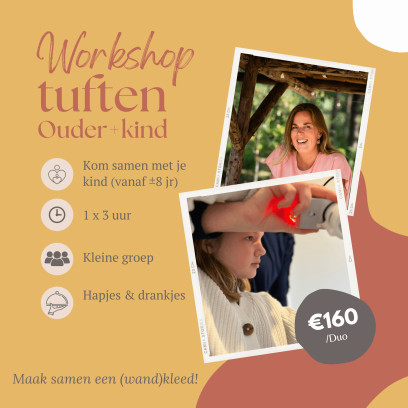 Ouder-kind workshop tuften