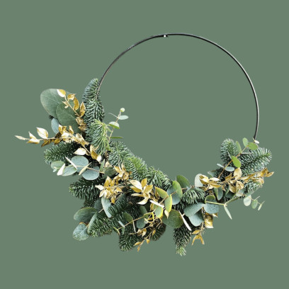 Workshop moderne Kerstkrans