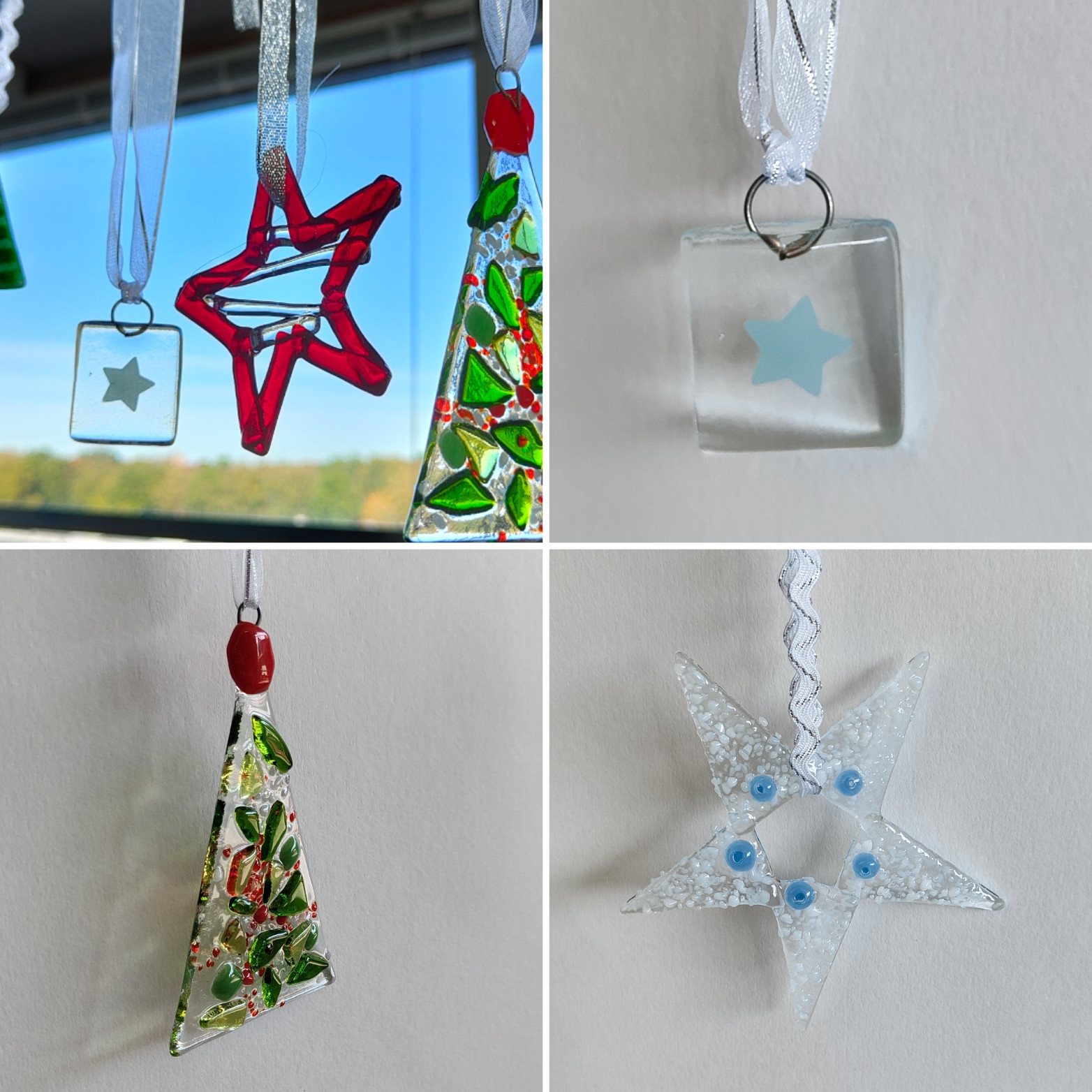 Workshop Kerst-ornamenten maken van glas - Foto