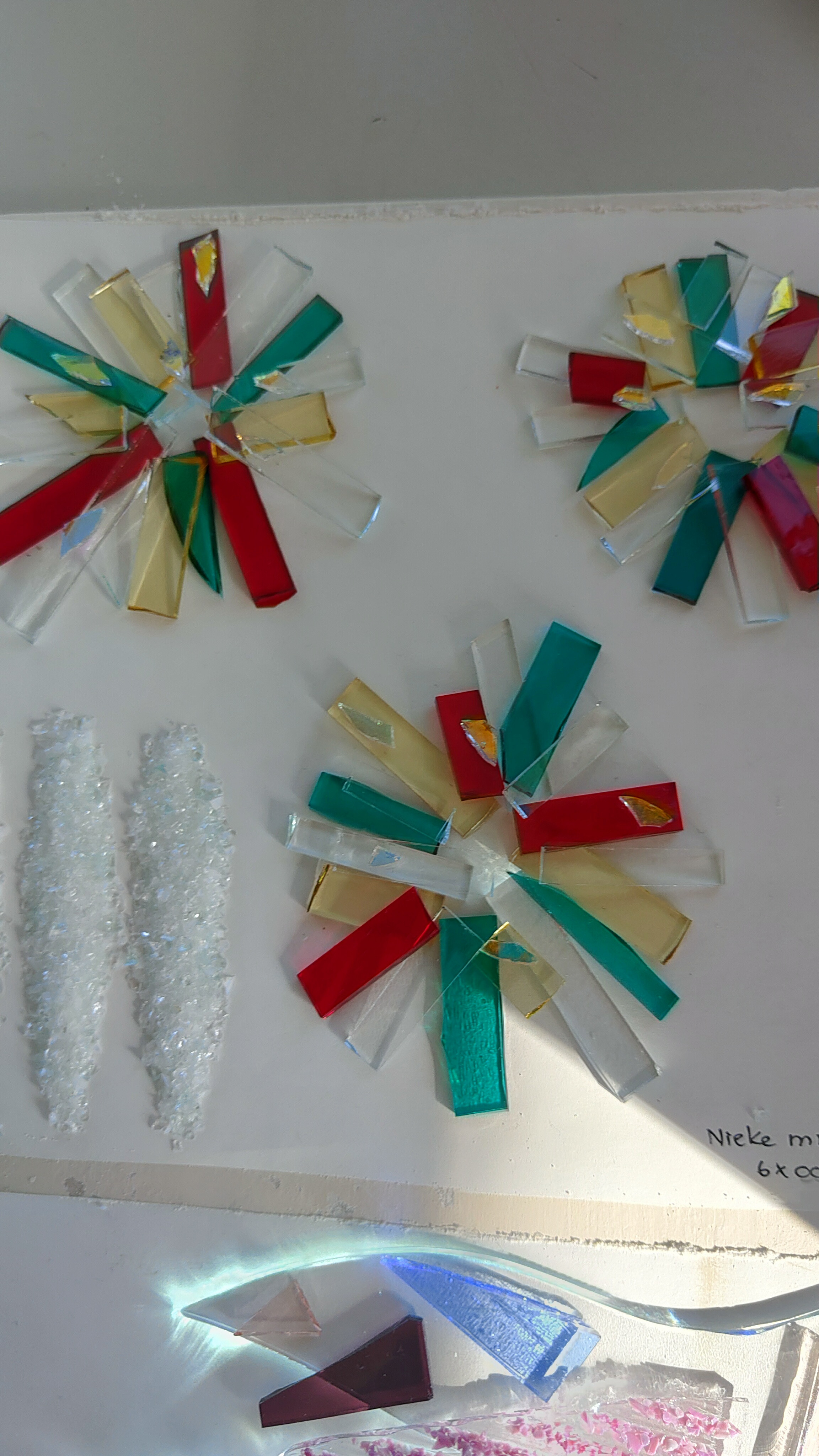 Workshop Kerst-ornamenten maken van glas - Foto
