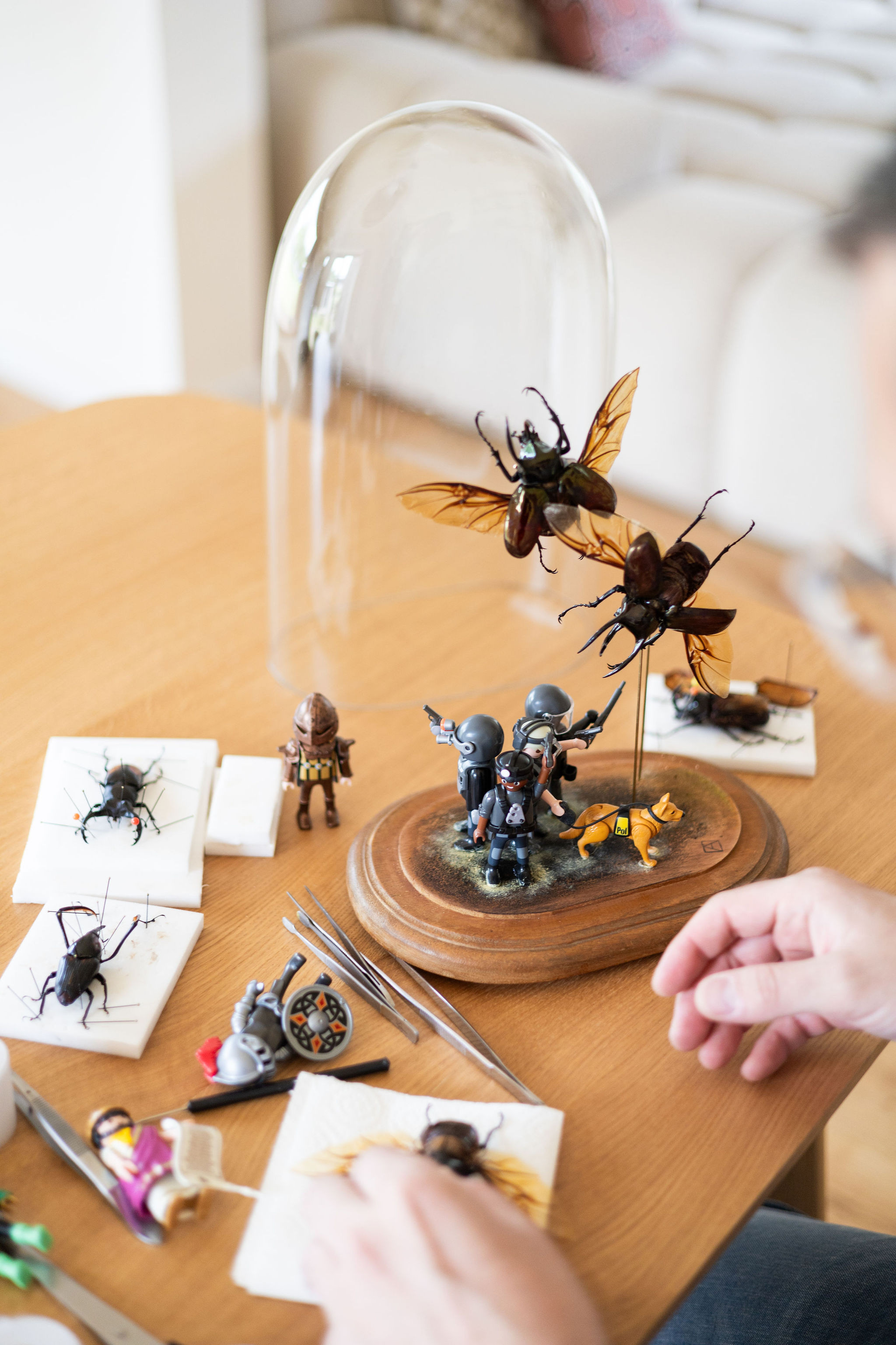 Halloween - Workshop 'Kevers prepareren' - Foto