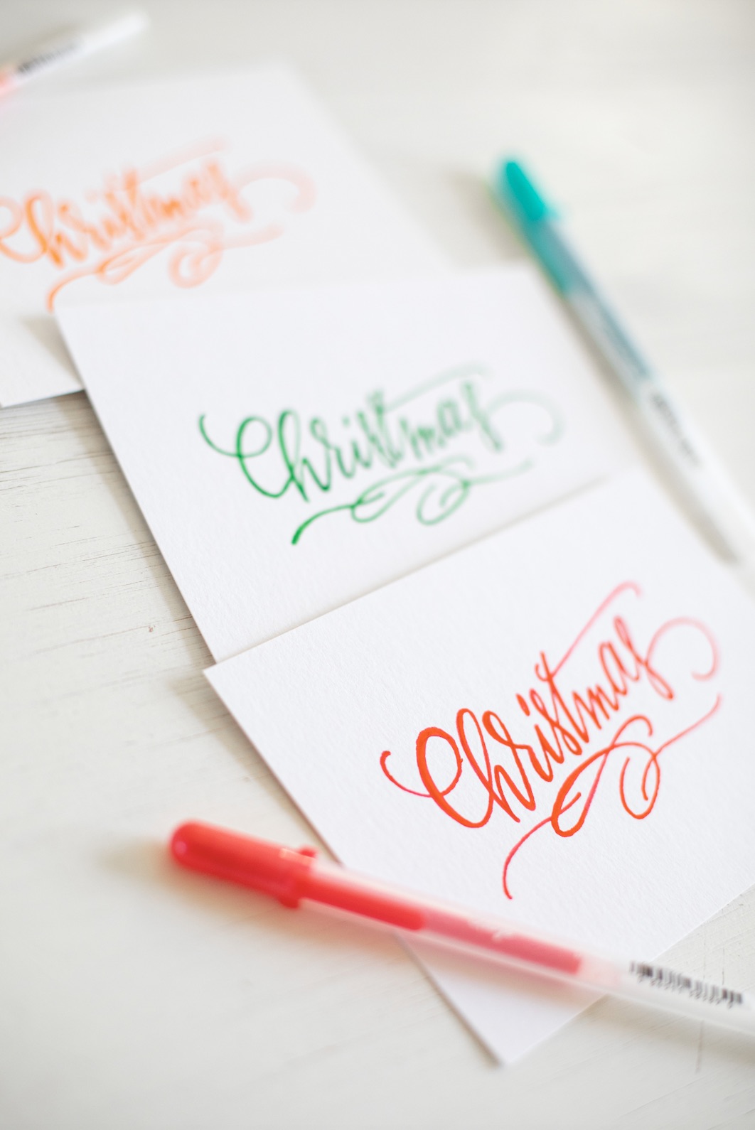 Workshop Kerstkaarten Handletteren @Libelle Winterfair - 15/11 om 13u45