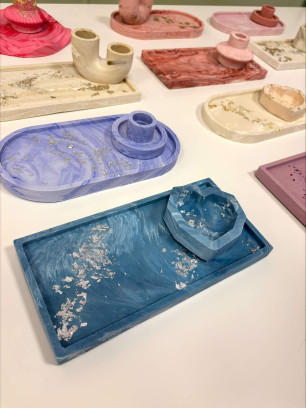 Workshop Jesmonite