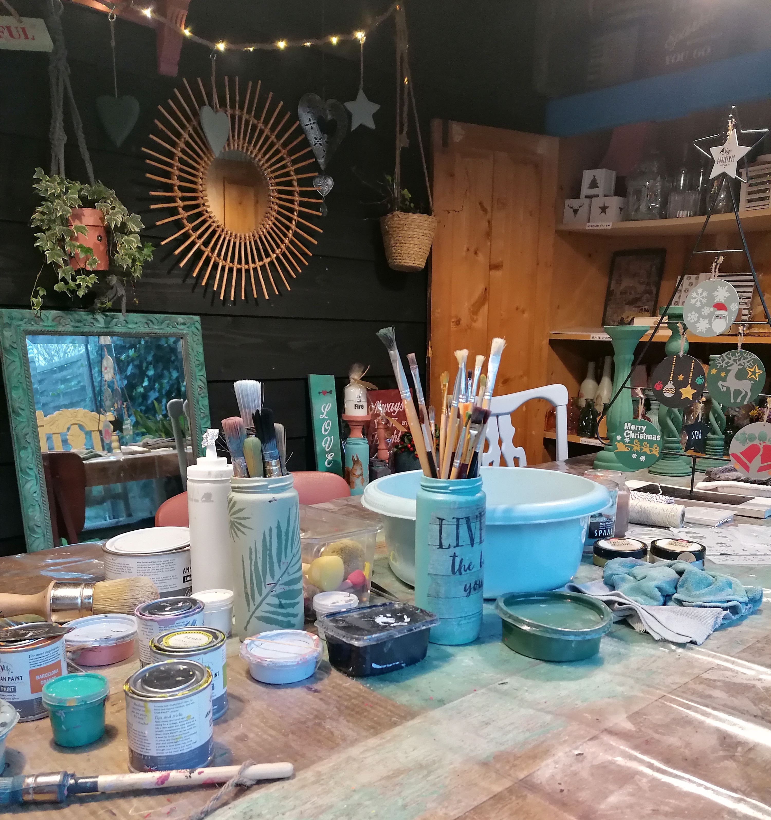 Annie Sloan Chalk Paint Workshop Verftechnieken 2 - Foto