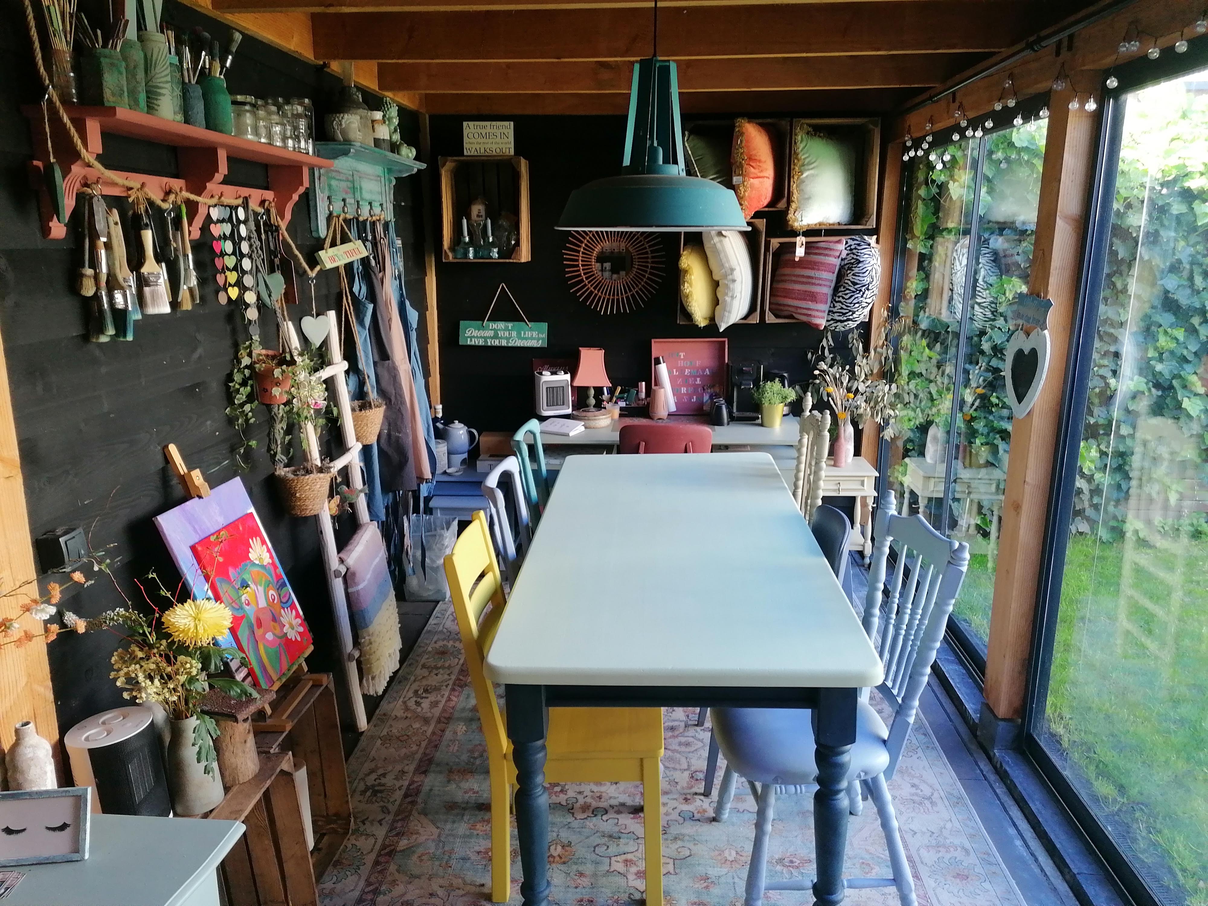 Decoupage Workshop - Mint by Michelle & Chalk Paint - Foto