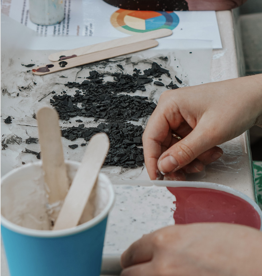 Workshop jesmonite | Za 25 okt, 13.30u | Kreadoe Jaarbeurs Utrecht - Foto