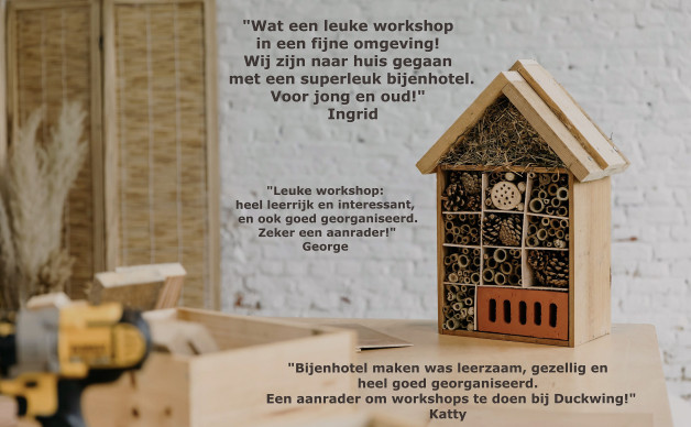 Bijenhotel maken