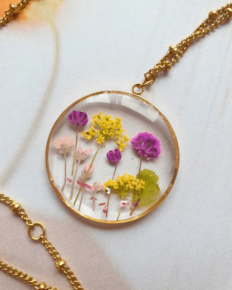 UV Resin/ Botanische hanger