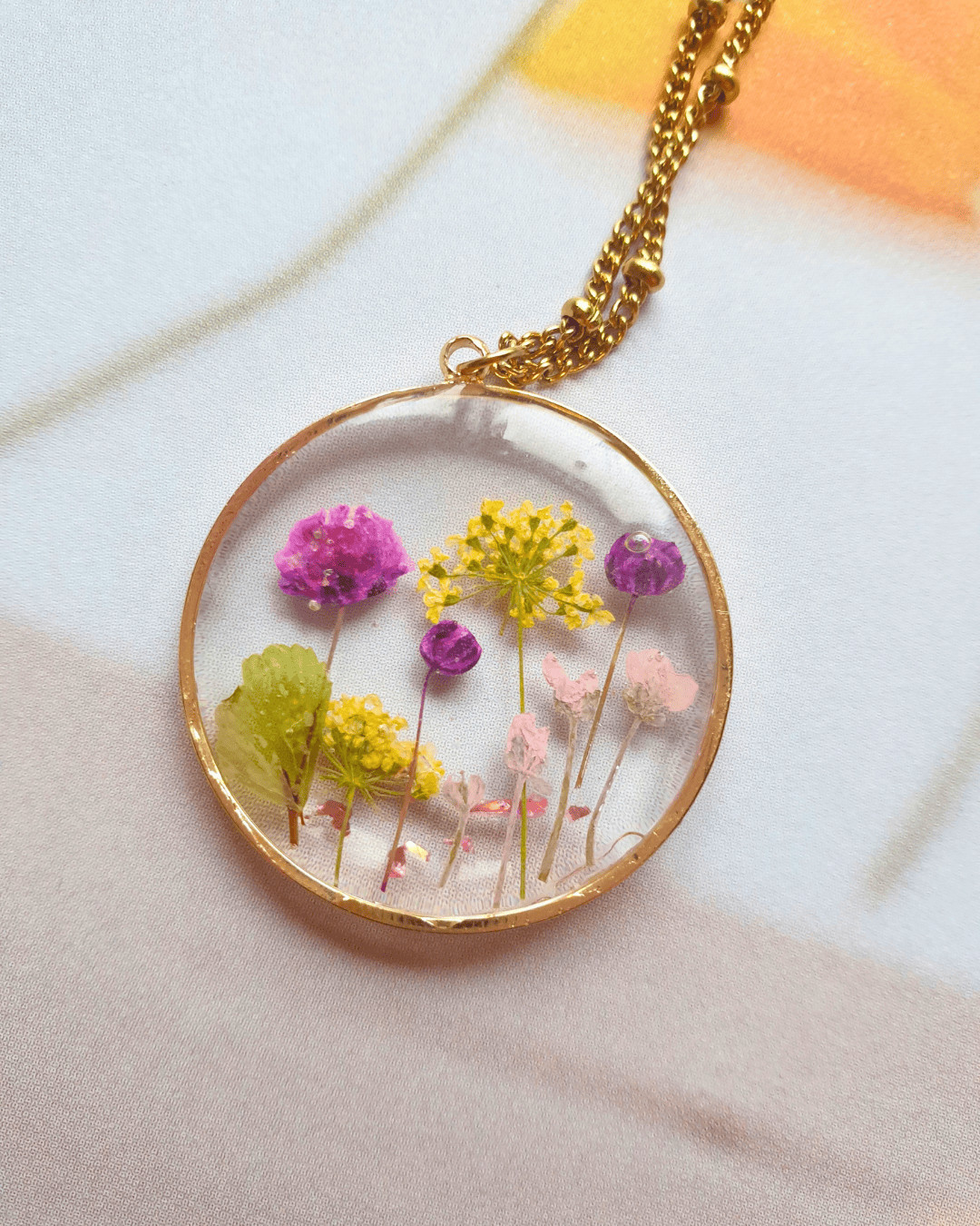 Botanische sieraden UV Resin - Foto