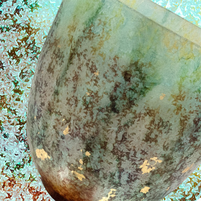 Workshop rijstpapier op glas