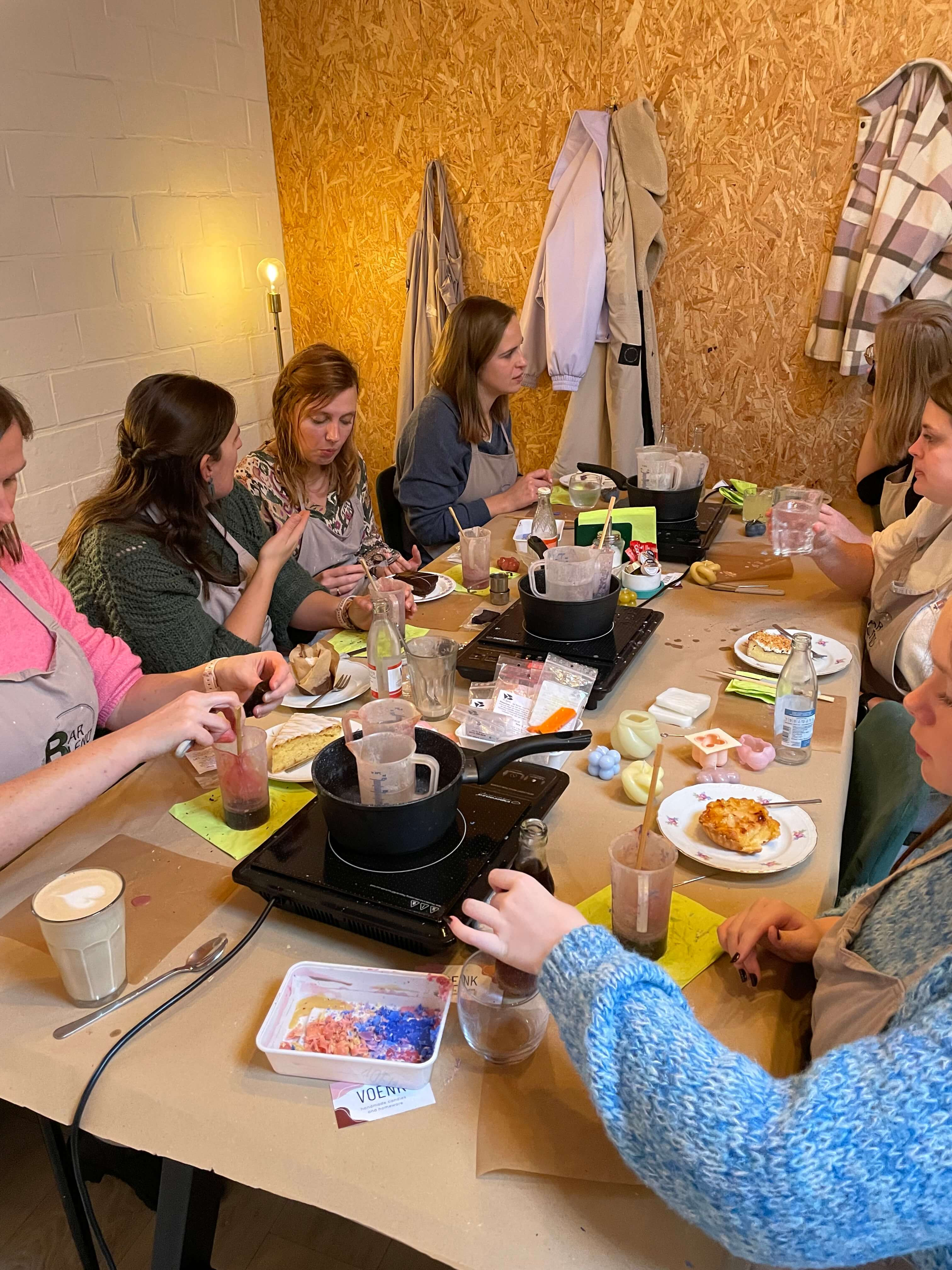Workshop kaarsen maken - Foto