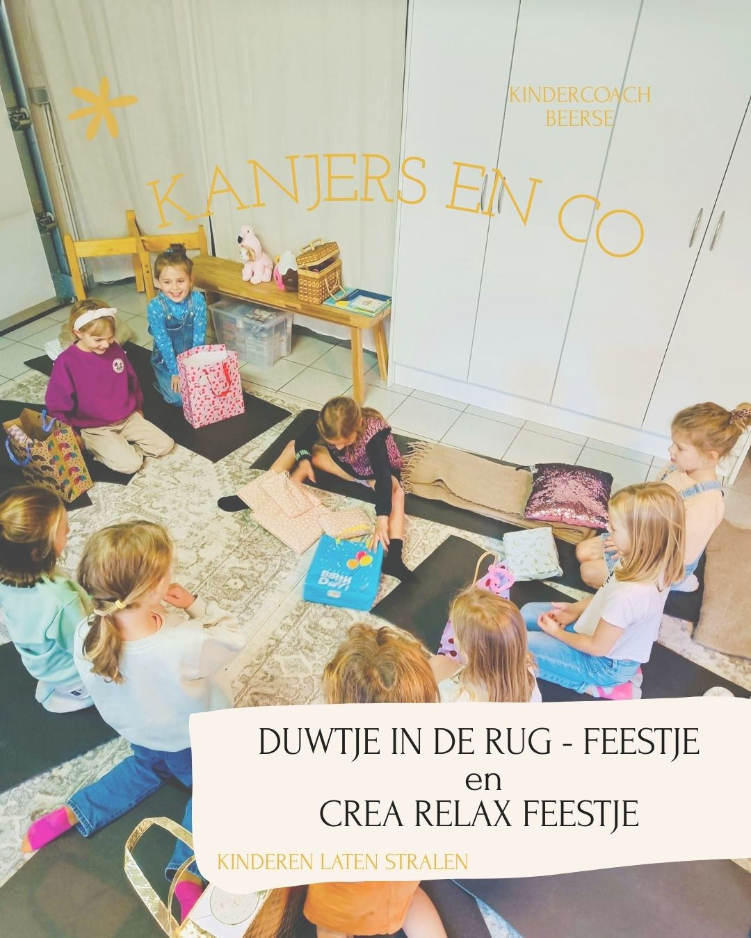 Verjaardagsfeestje crea relax - Foto