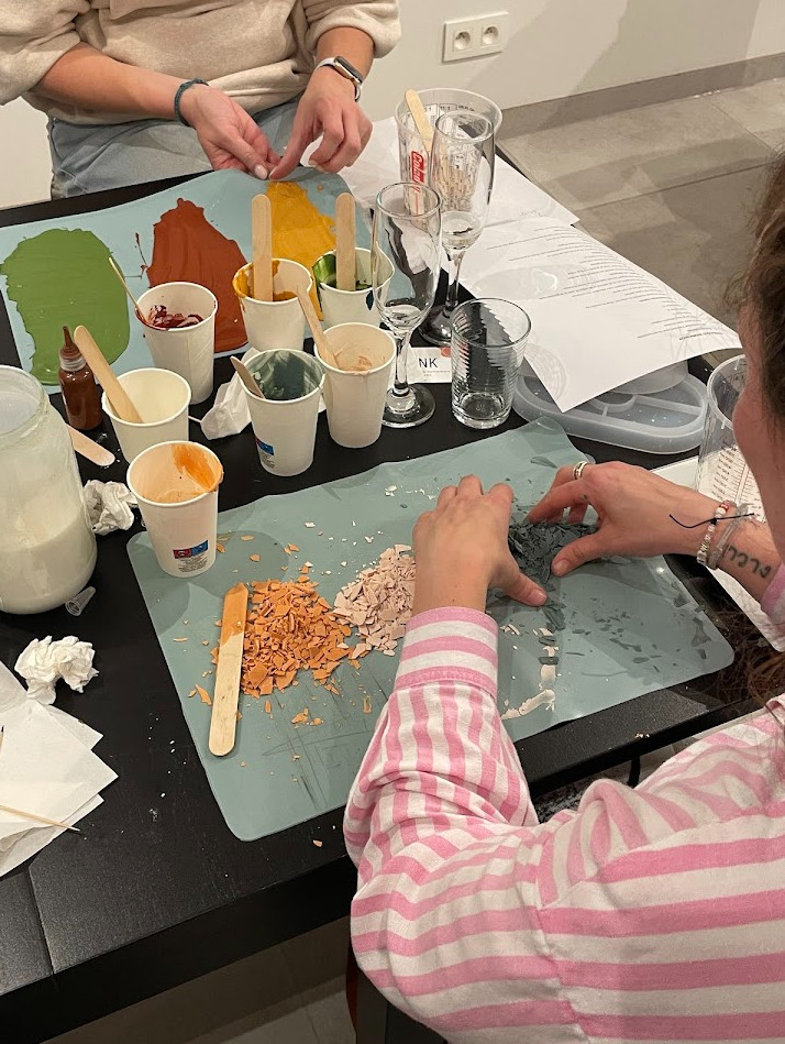 workshop grote terrazzoschotel - Foto