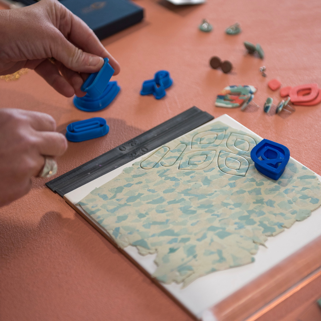 Oorbellen maken uit polymeerklei (Basis workshop) - Foto