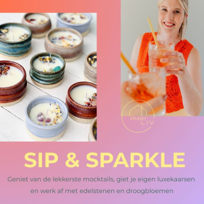 Mocktails & kaarsen gieten