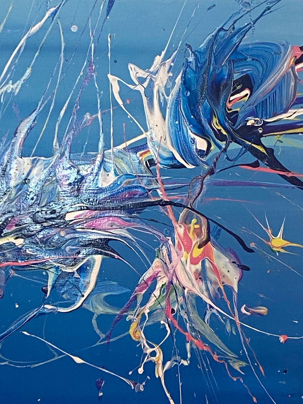 Workshop Abstract schilderen met Irina - Foto