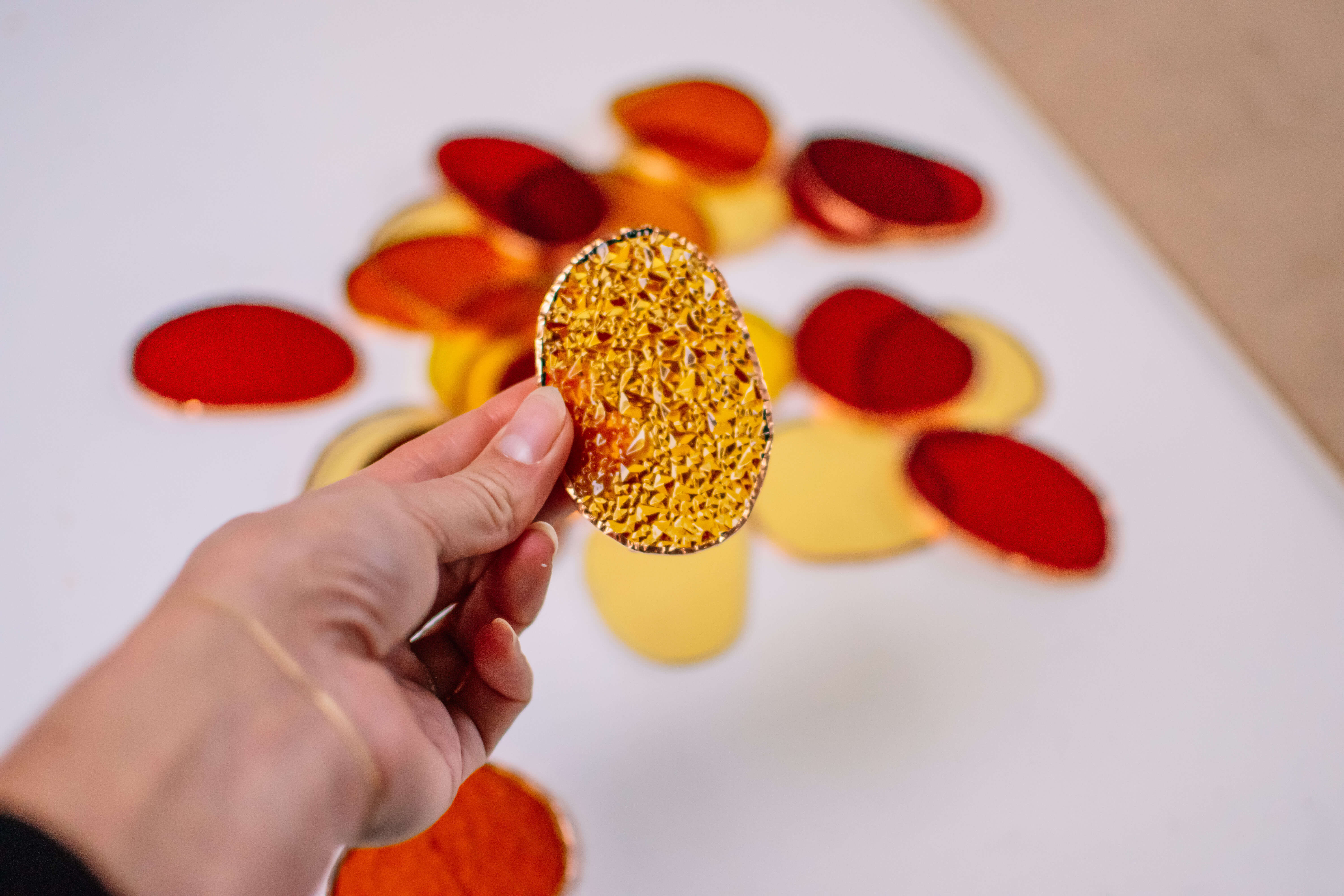 Workshop glas-in-lood:  koperfolietechniek/ Tiffany - Foto